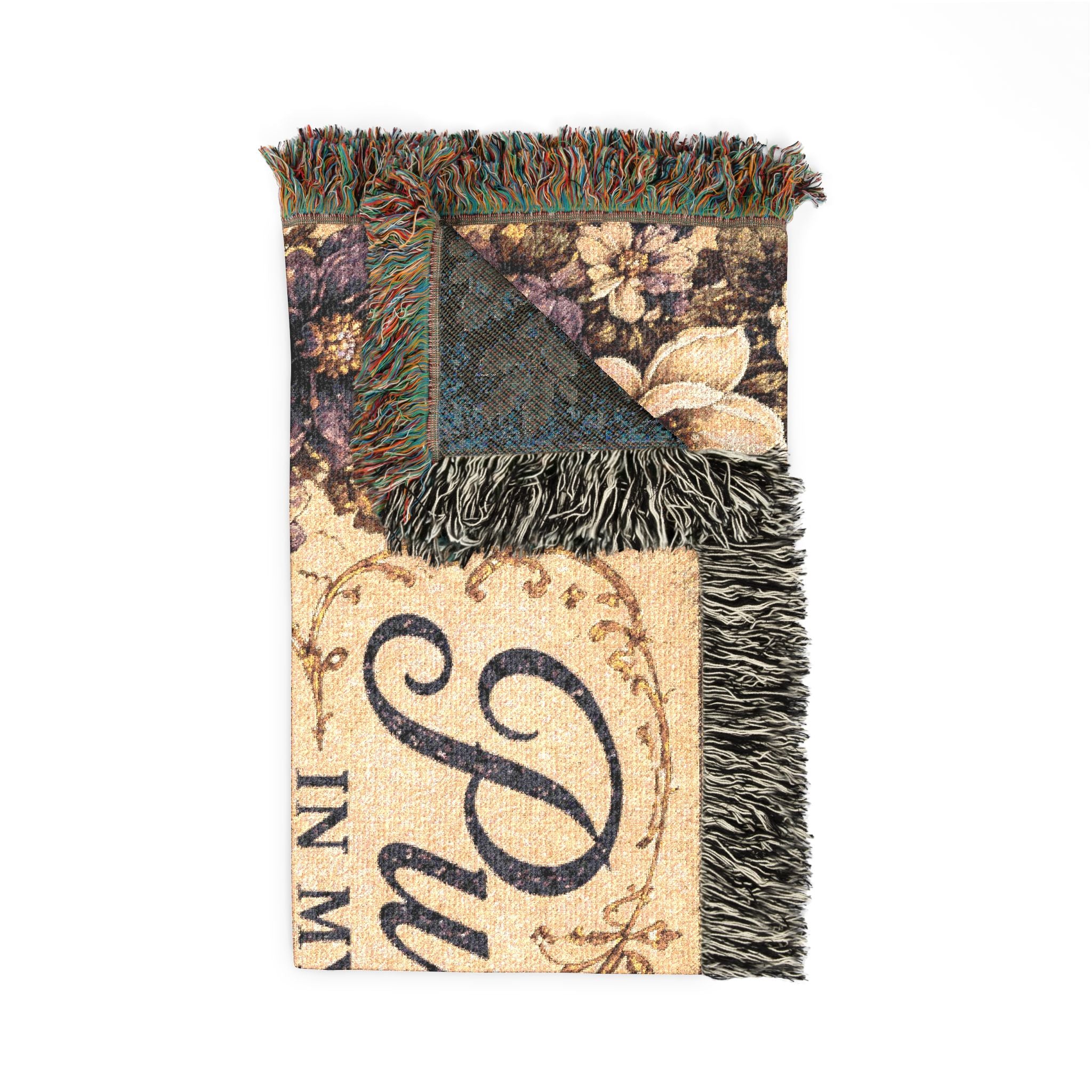 LSU Tiger Collage Woven Blanket | Collegiate Tiger Throw