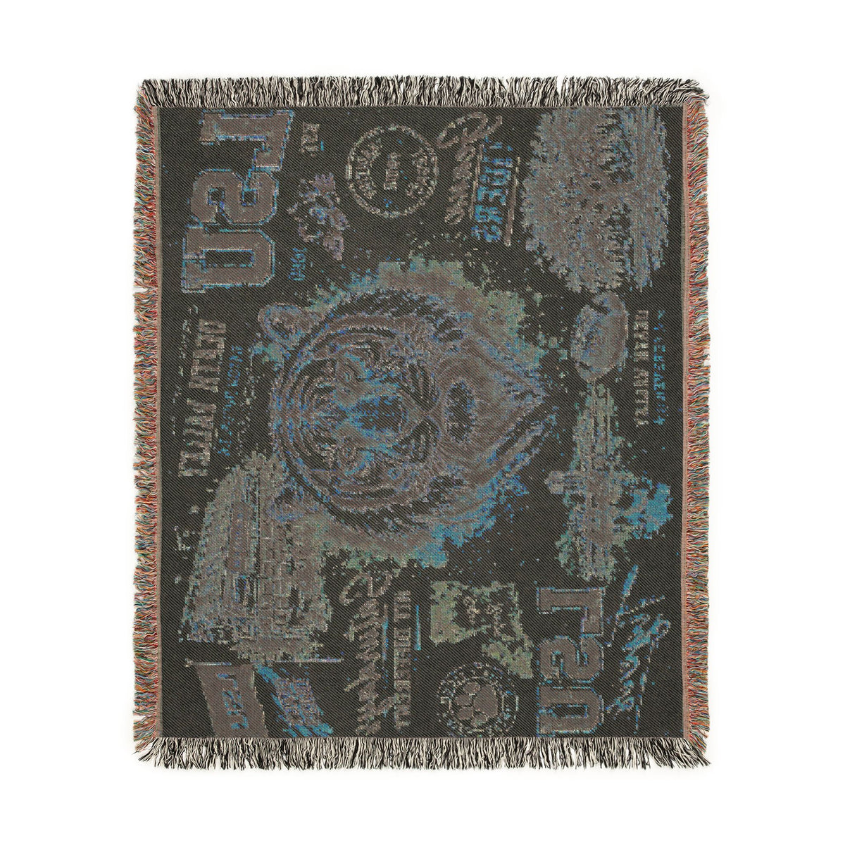 LSU Tiger Woven Blanket | Collegiate Tiger Throw