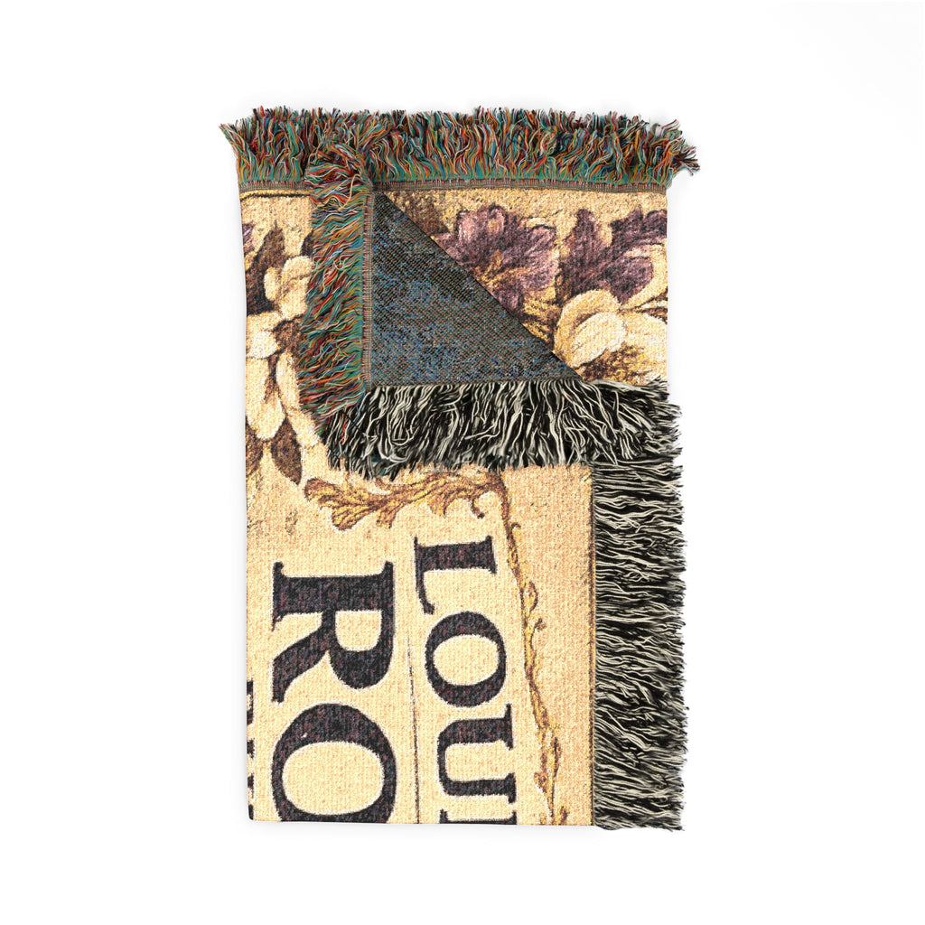 LSU Tiger Collage Woven Blanket | Collegiate Tiger Throw