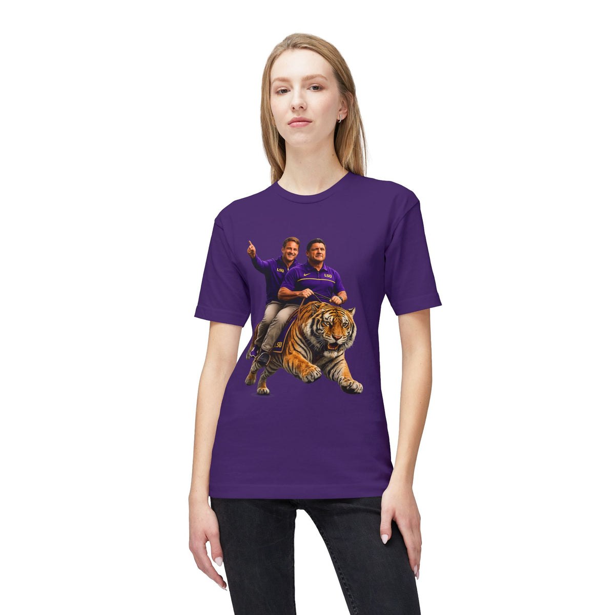 LSU Coaches Funny Shirt | SEC Football Meme Tee | LSU Argyle Sweater Vest Graphic Tee