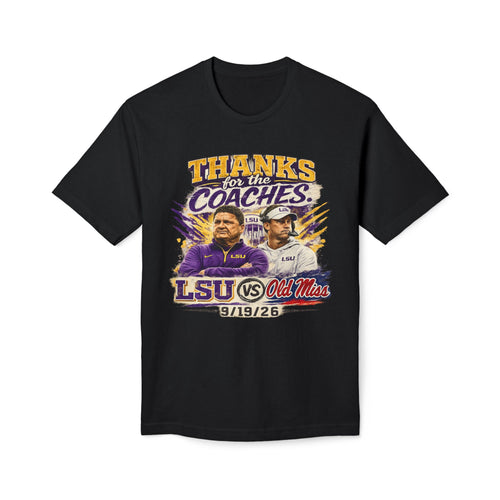 LSU Inspired Shirt | Purple & Gold Tiger Eye Graphic Tee | Louisiana Football Fan Shirt | Game Day Back Print
