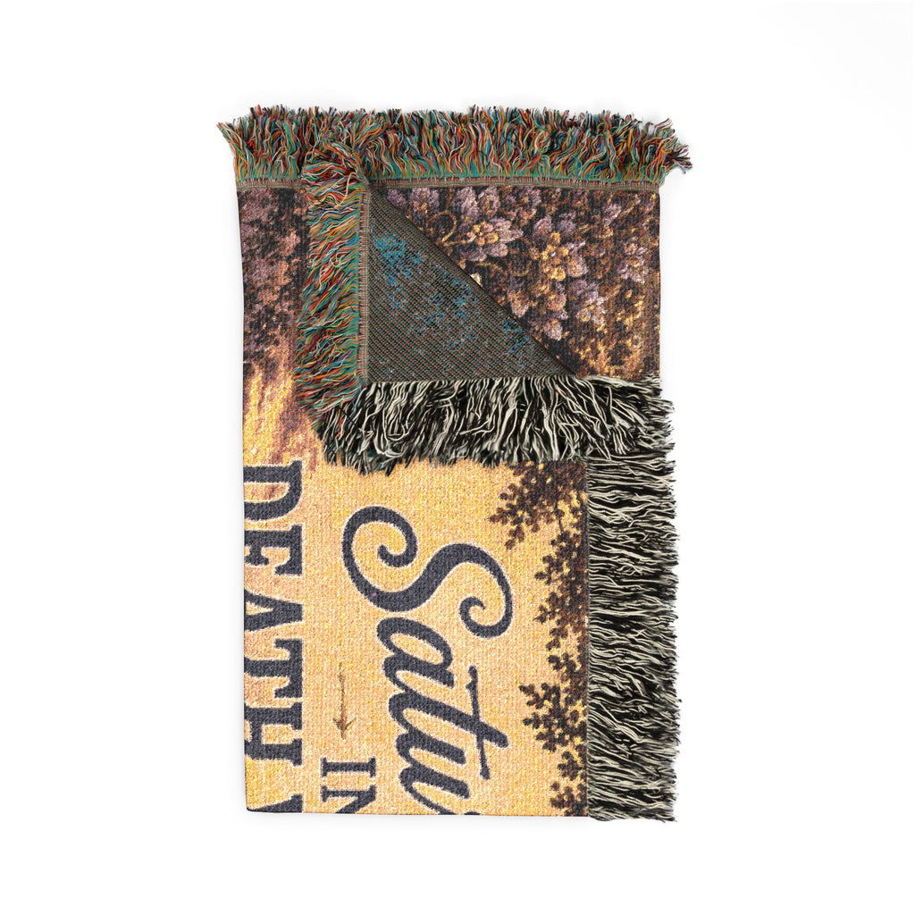 LSU Tiger Woven Blanket | Collegiate Tiger Throw