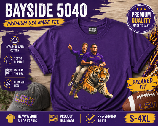 LSU Coaches Funny Shirt | SEC Football Meme Tee | LSU Argyle Sweater Vest Graphic Tee