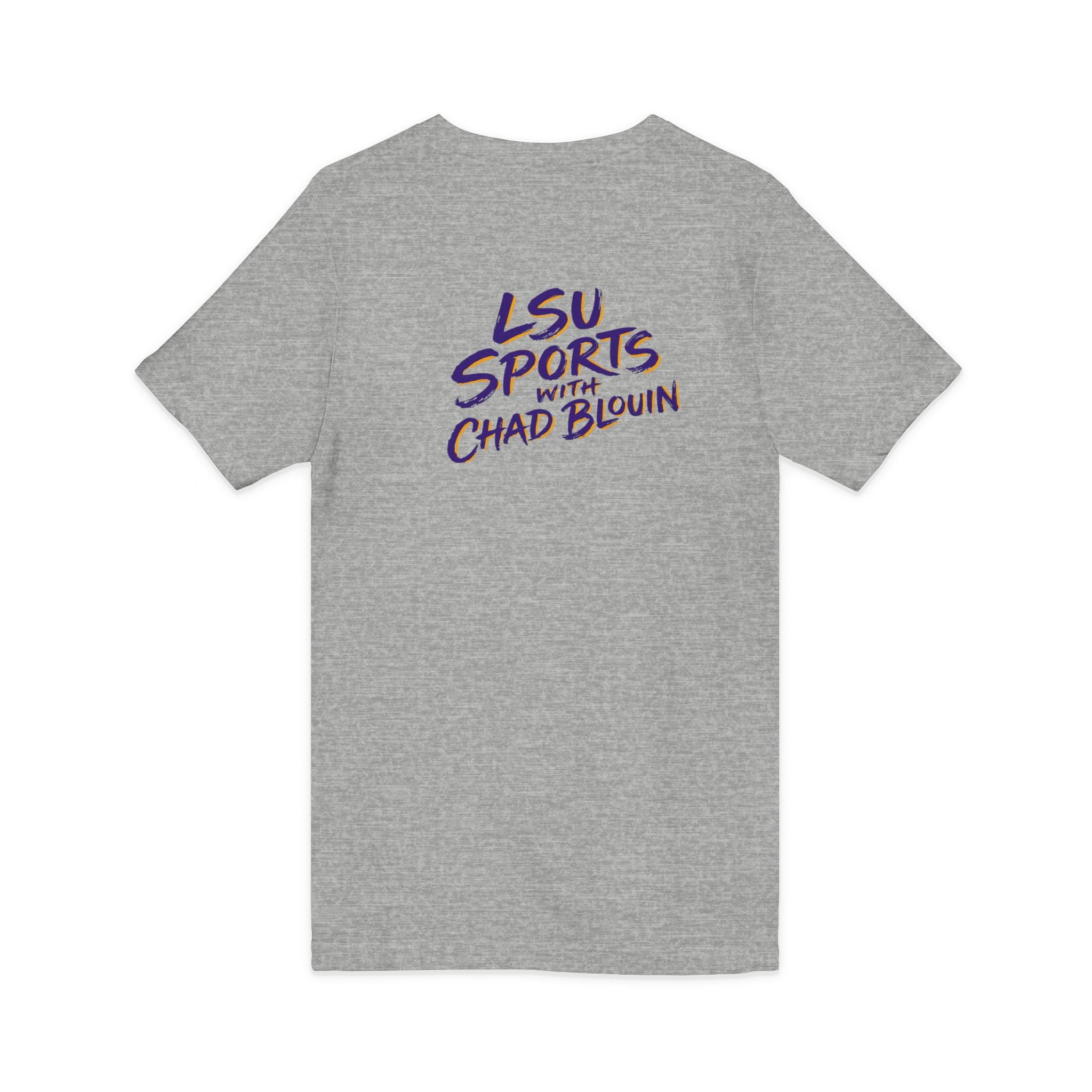 LSU Sports V-Neck Tee — Bayou Brothers Design
