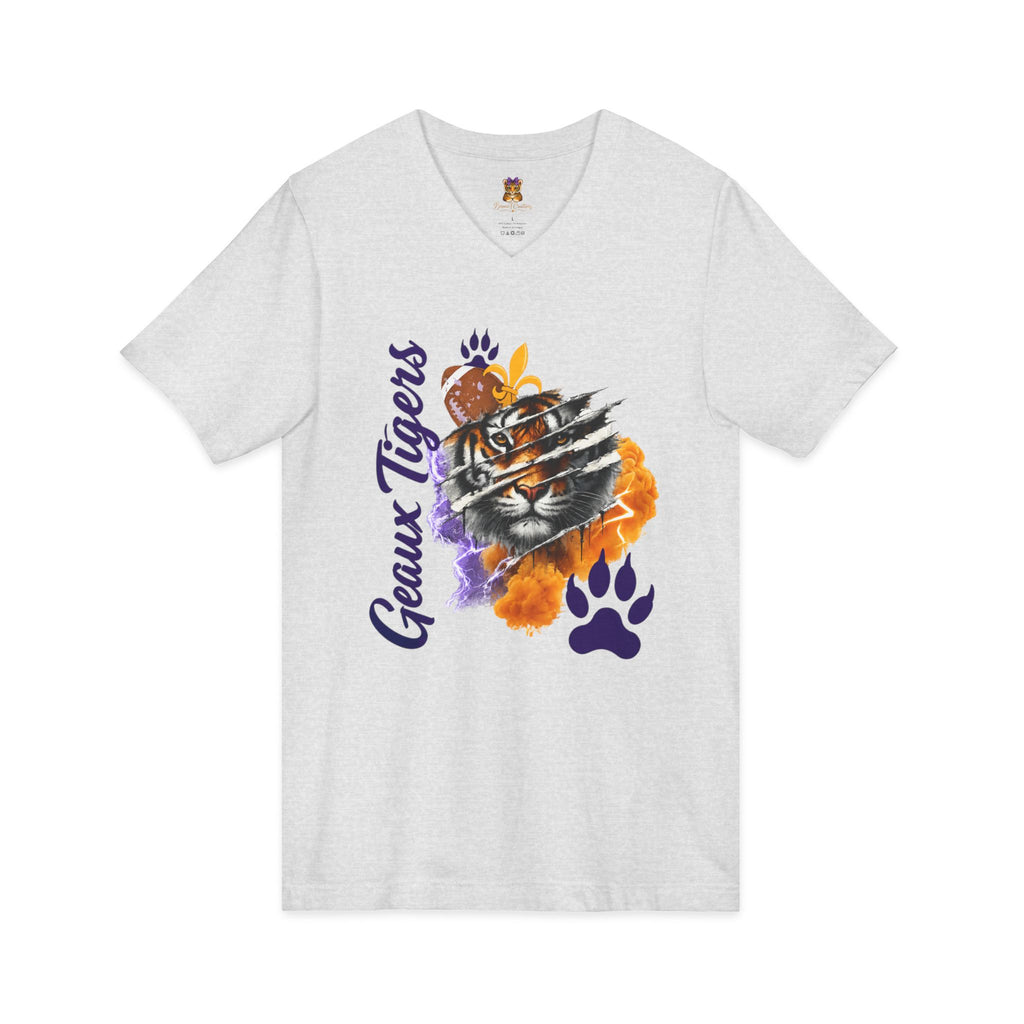 Geaux Tigers Shirt, LSU Inspired Tiger Tee, Comfort Colors Game Day Shirt, Purple Gold Football Shirt, Tiger Fan Gift