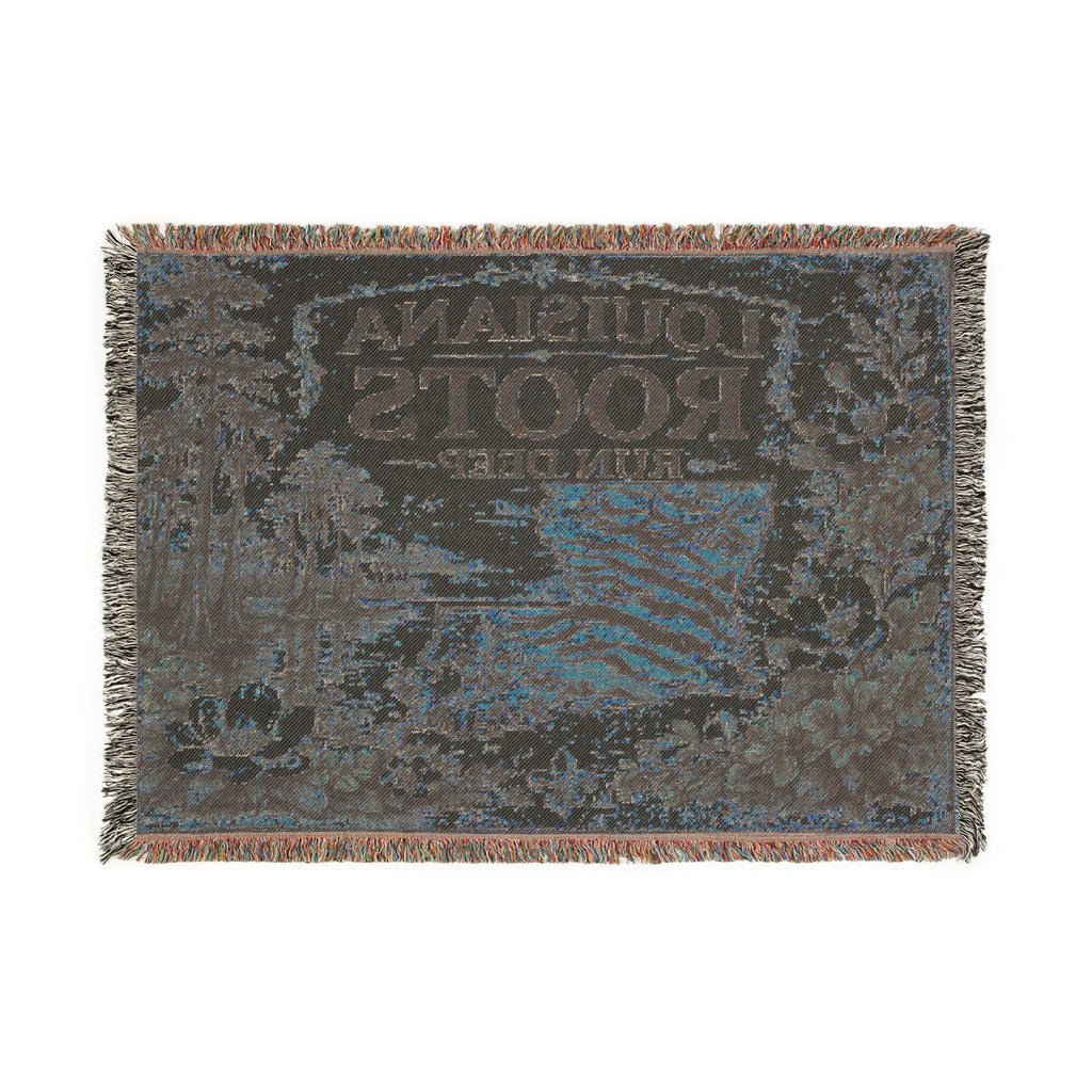 LSU Tiger Collage Woven Blanket | Collegiate Tiger Throw